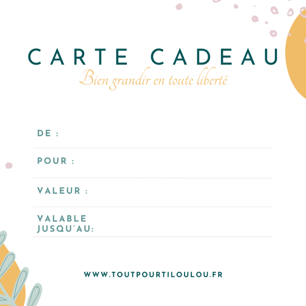 Carte cadeau