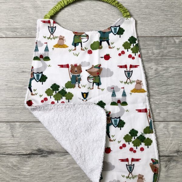 Serviette élastiquée