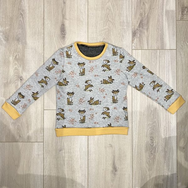 Sweat "Biches" - Moutarde